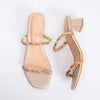Out Of Your League - Gold Partywear Heels