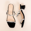 Out Of Your League - Black Partywear Heels