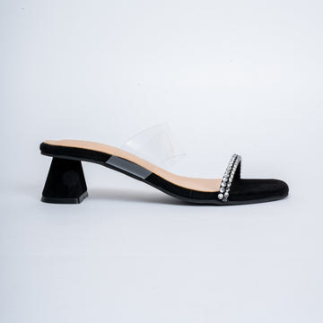 It’s A Pawrry! - Black Partywear Heels