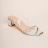 It’s A Pawrry! - Silver Partywear Heels