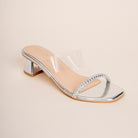 It’s A Pawrry! - Silver Partywear Heels - view 3