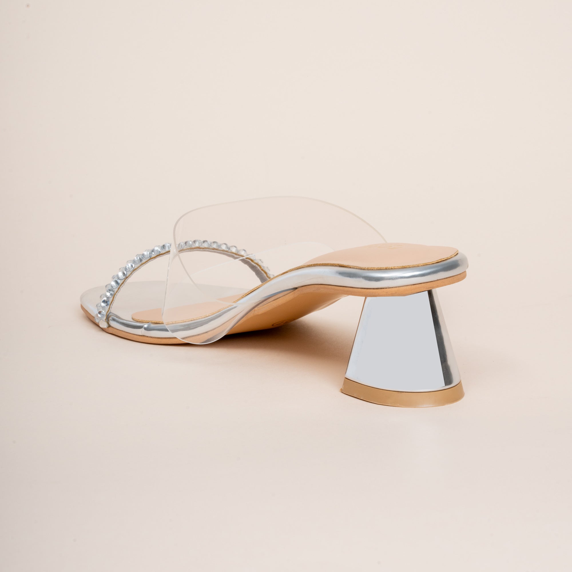 It’s A Pawrry! - Silver Partywear Heels - view 4