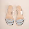 It’s A Pawrry! - Silver Partywear Heels