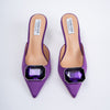 Live The Night - Purple Partywear Pencil Heels