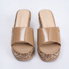 Never Late For Coffee - Beige Everyday Wedges'