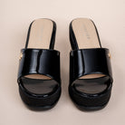 Never Late For Coffee - Black Everyday Wedges - view 7