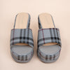 Flannel Fantasy - Grey Casual Wedges