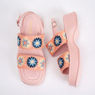 A Summer Dream - Pink Platform Heels - view 2