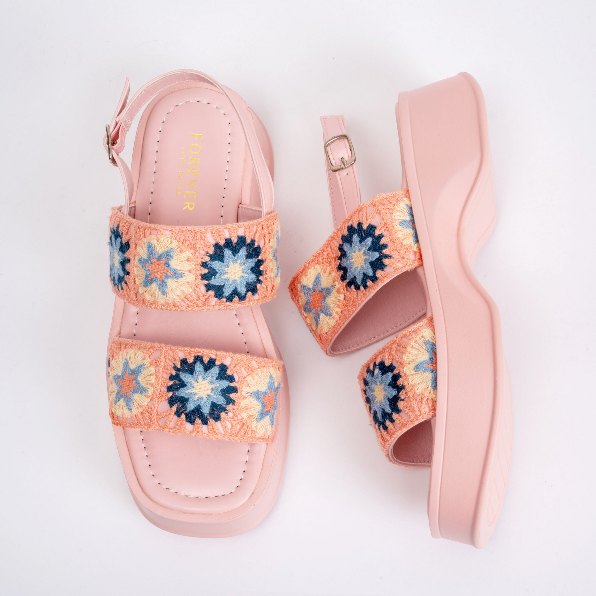 A Summer Dream - Pink Platform Heels - view 2