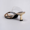 Go Shawty - Gold Kitten Heels