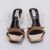 Go Shawty - Gold Kitten Heels