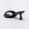 Let’s Roll - Black Slip-on Heels