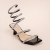And I Moved On - Black Partywear Heels