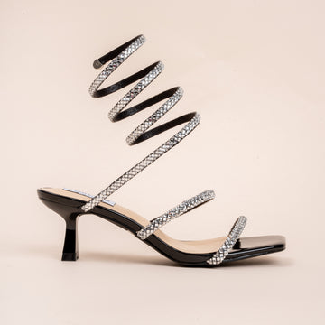 And I Moved On - Black Partywear Heels