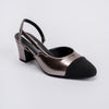 Cosmic Charisma - Black & Silver Partywear Block Heels