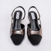 Cosmic Charisma - Black & Silver Partywear Block Heels