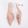 Thank You, Next! - Champagne Partywear Pencil Heels