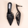 Thank You, Next! - Black Partywear Pencil Heels