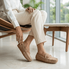 Elegance Drive - Khaki Loafers
