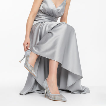 Prism Spark - Silver Party Heels