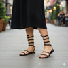 Sole Warrior - Black Flats