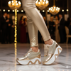 Rock The Party - Gold Partywear Sneakers .