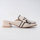 Bianca - Beige Casual Mules