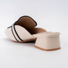 Bianca - Beige Casual Mules