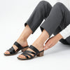 Skulpted Grace Sandals- Black Casual Wear