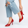 Solaris Stilettoes - Red Casual Heels