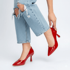 Solaris Stilettoes - Red Casual Heels