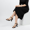 Dune Chic - Black Casual Sandal