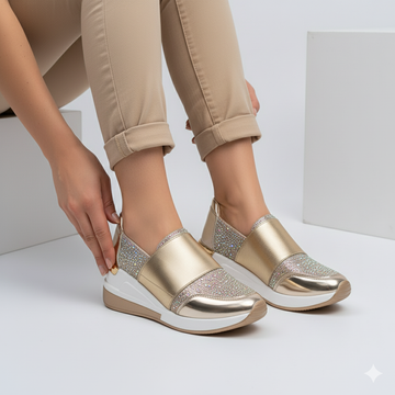 The Galaxy - Gold Sneaker