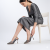 Say My Name? - Gun Metal Party Heels